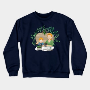 Planting with mom Crewneck Sweatshirt